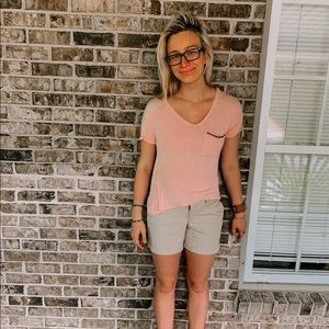 Cute pink summer top! Size XS